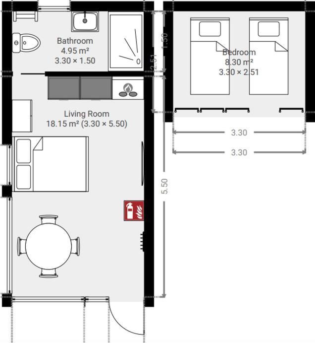 Pod Huisje Met Hottub Доккум Экстерьер фото
